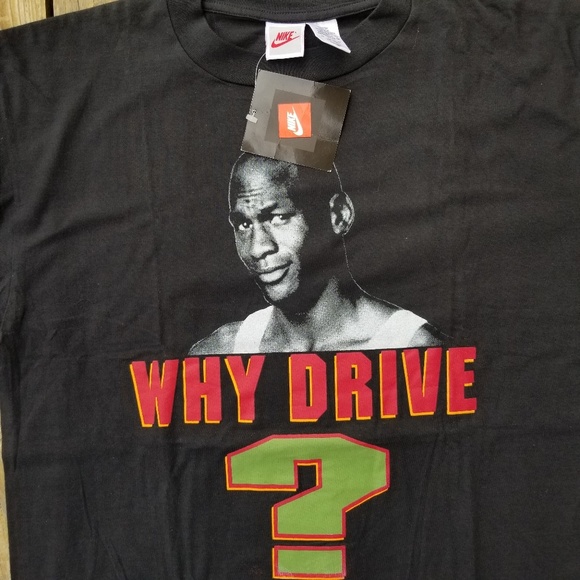 Rare! Vintage New Nike Michael Jordan T Shirt NWT - Picture 7 of 7